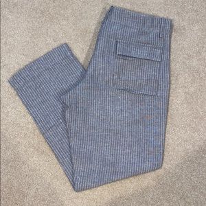 Men’s Linen Pinstripe pants